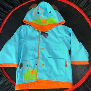 Skip Hop Zoo Little Kid Raincoat - Dog, Small (2)